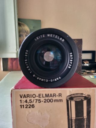 Leica R4 , obiettivi super angulon, vario elmar