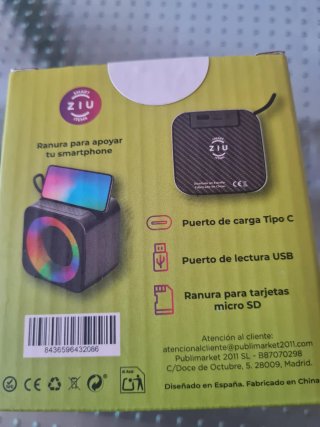 2 Altavoces ZIU Z-CUBE