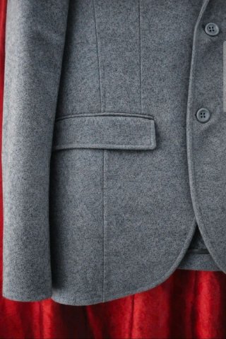 Chaqueta americana gris