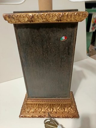 Lampada dipinta a mano con cherubini