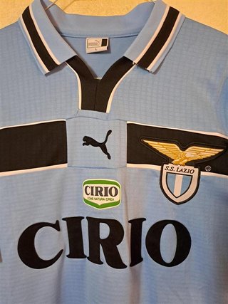 maglia Lazio Mancini 98/99 home cirio tg. L puma
