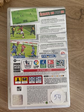 PSP FIFA 09 EA Sports Videojuego
