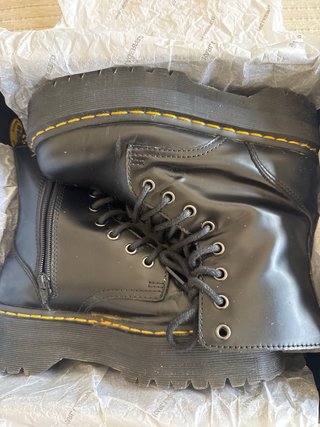 Stivali Dr. Martens a Piattaforma Neri
