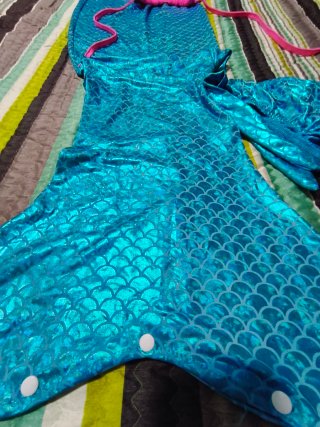 Disfraz Bikini Sirena Talla Única