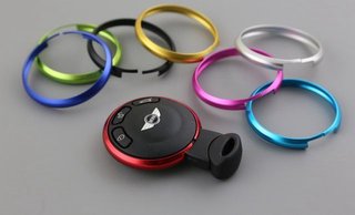 EMBELLECEDOR DE LLAVE ROJO MINI COOPER S ONE