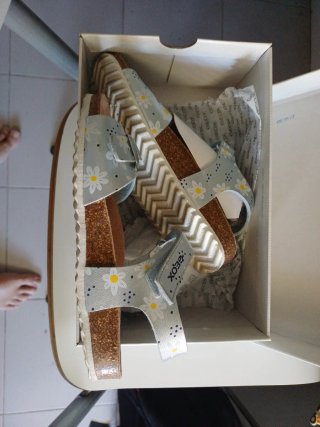 Sandalias Geox Niña T34 Flores