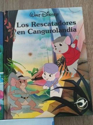 Lote de tres libros Disney