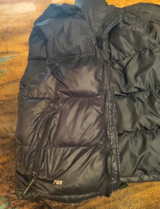 Chaleco plumífero The North Face mujer negro