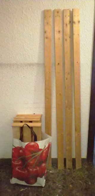 Estantería de pino de 4 baldas Ikea Albert