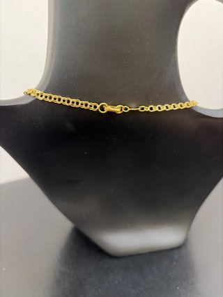 Gargantilla oro 18k diseño lágrimas