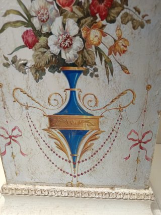 Lampada decorativa dipinta a mano