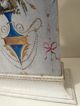 Lampada decorativa dipinta a mano