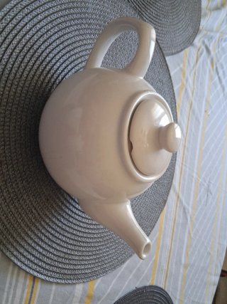 Juego de cerámica blanco