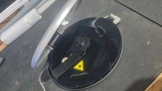 Reproductor CD MP3 plateado
