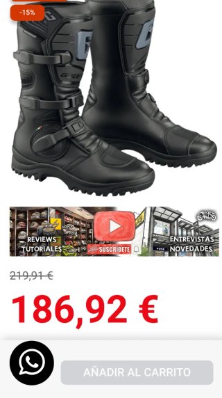 Botas Moto Gaerne