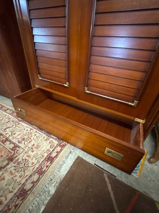 Armario marinero madera y metal
