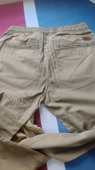 Pantalones Chinos Hombre Azul, Gris y beige