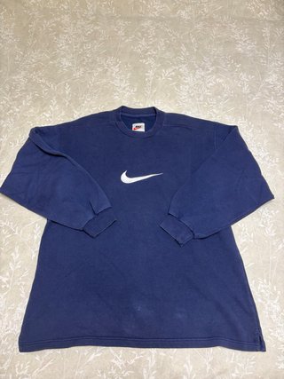 Sudadera Vintage Nike Azul