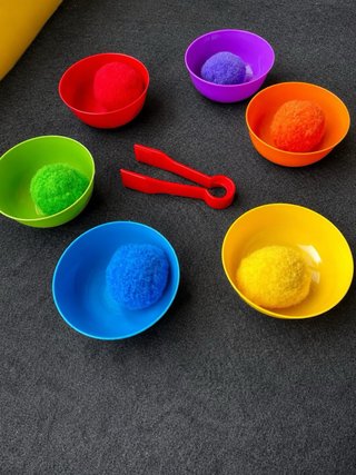 Clasificación Colores Montessori Bebé