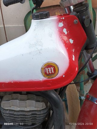 Moto montesa Trial cota 349. Año 1982