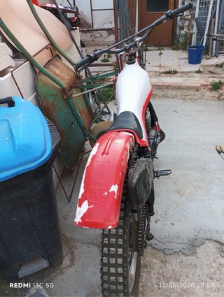 Moto montesa Trial cota 349. Año 1982