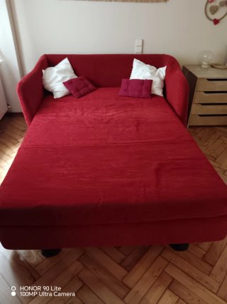 Sofá Cama Rojo