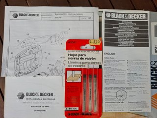 Sierra Caladora Black & Decker BD531 330W
