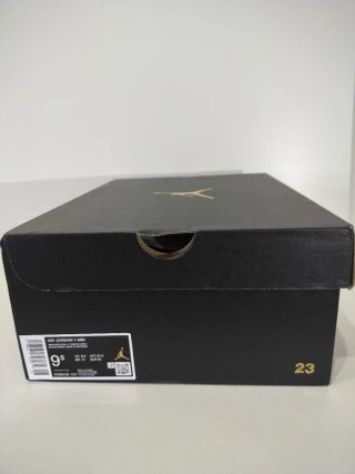 Jordan 1 Mid Sneakers Leather Men's