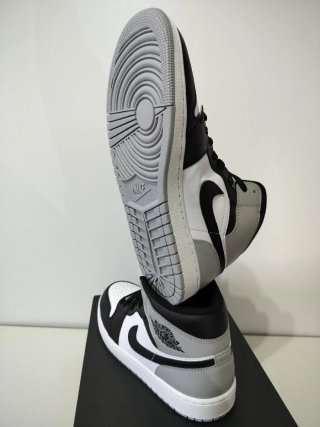 Jordan 1 Mid Sneakers Leather Men's