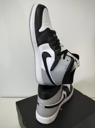Jordan 1 Mid Sneakers Leather Men's
