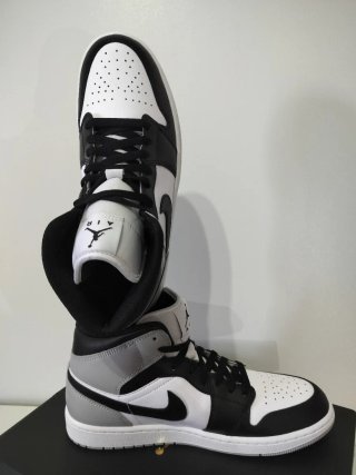 Jordan 1 Mid Sneakers Leather Men's
