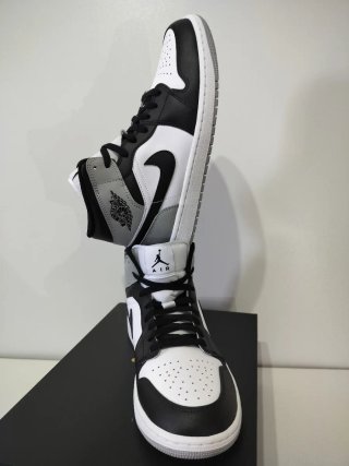 Jordan 1 Mid Sneakers Leather Men's