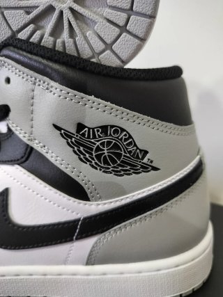 Jordan 1 Mid Sneakers Leather Men's