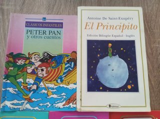 Lote de cinco cuentos infantiles