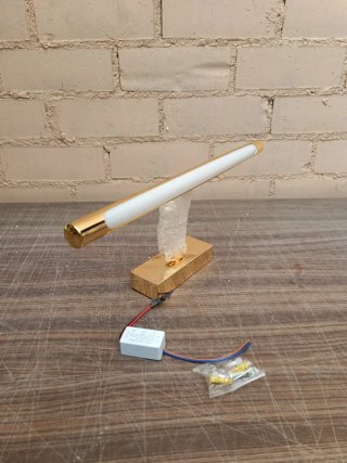 Aplique LED Dorado para Cuadros