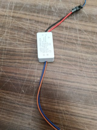 Aplique LED Dorado para Cuadros