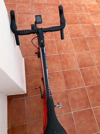 Bicicleta Canyon Roja