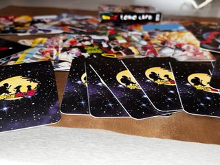 2 cajas Cartas Dragon Ball Z Goku
