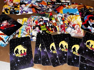 2 cajas Cartas Dragon Ball Z Goku