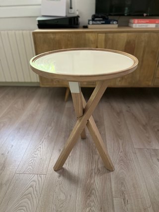 Mesita Noche / Mesa auxiliar Diseño Nórdico Madera