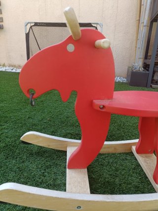 Reno balancín madera bebé IKEA