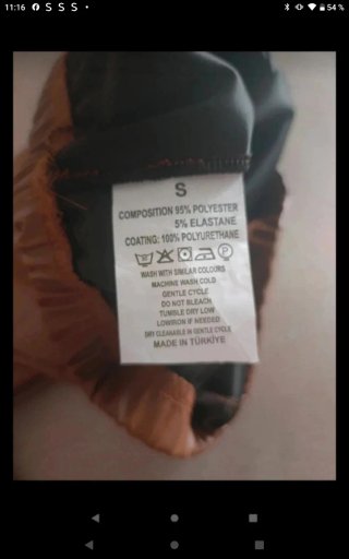 Leggings polipiel marrones