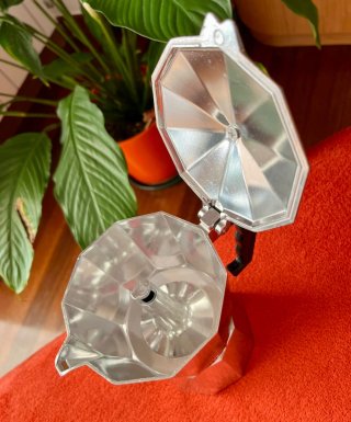 Cafetera Italiana Moka Aluminio