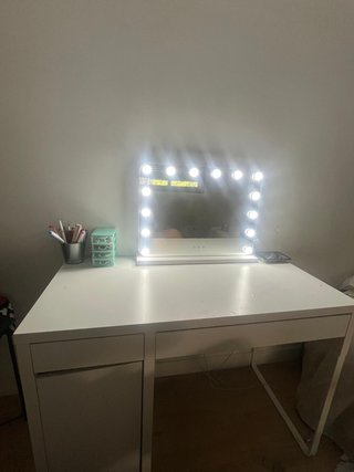Espejo tocador con luces LED