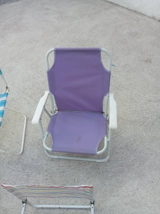 8 Sillas Playa Plegables