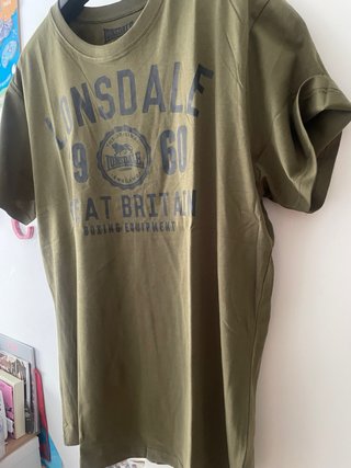 Camiseta Lonsdale Bangor Verde Talla XL y L