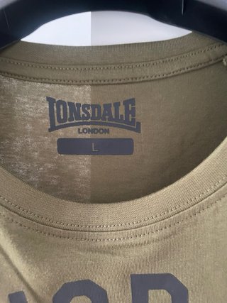Camiseta Lonsdale Bangor Verde Talla XL y L