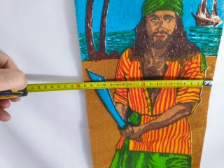Banderola antigua Sandokan
