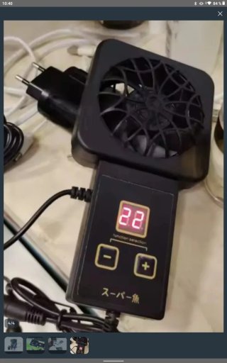 Ventilador Mini Acuario Digital Waterproof