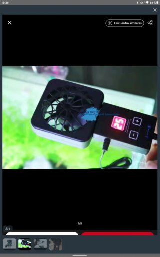 Ventilador Mini Acuario Digital Waterproof